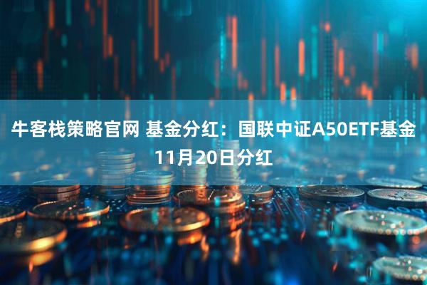 牛客栈策略官网 基金分红：国联中证A50ETF基金11月20日分红